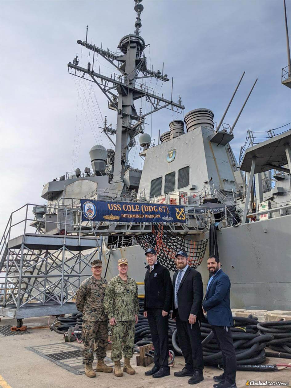 Initiative Makes Kosher More Accessible in U.S. Navy Howard Blas